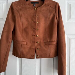 White House Black Market Women's Brown Jacket